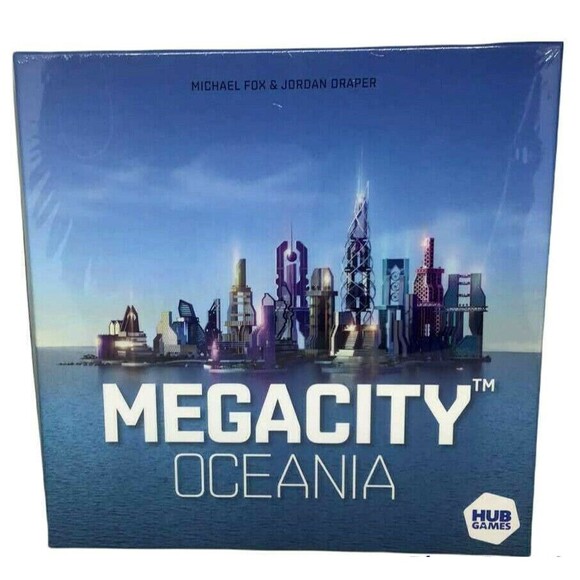 Megacity Oceania Game Michael Fox Draper Hub Australia Build City NEW Sealed - Picture 2 of 8